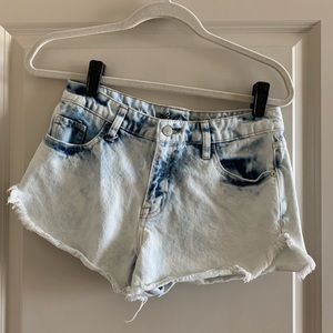 Acid Wash Shorts